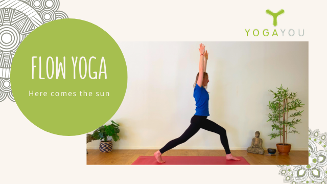 Flow yoga met lisa - zonnegroet