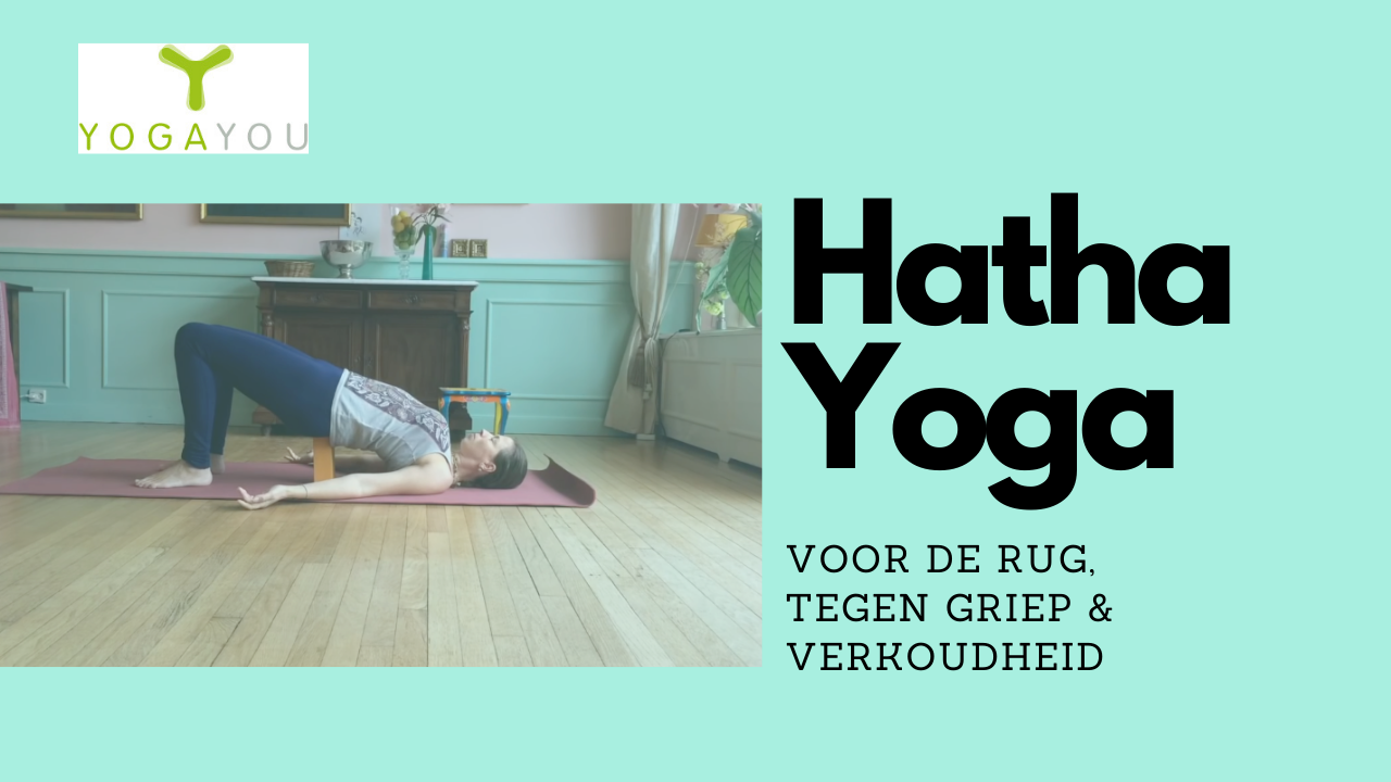 Serie voor de rug en tegen griep ♥ Hatha Yoga ♥ Marjet ♥ 13 min